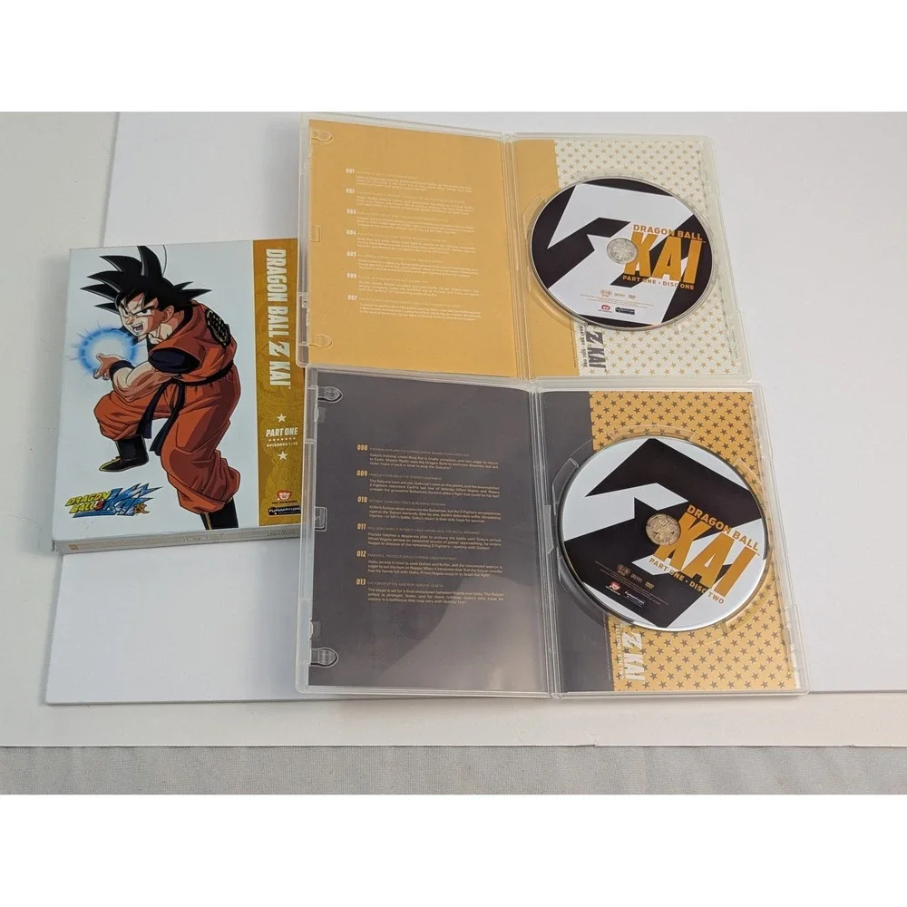 Dragon Ball Z Kai Part One The Legendary Z Reborn‎ Anime DVD Set Funimation - Picture 4 of 6